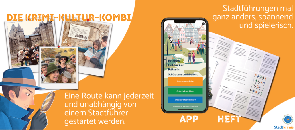 Stadtführung, Stadtralley und escape Game