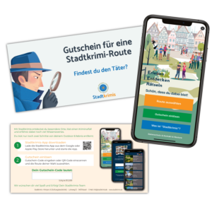 Gutschein Stadtkrimi Kassel Weihnachten Geschenk Geburtstag